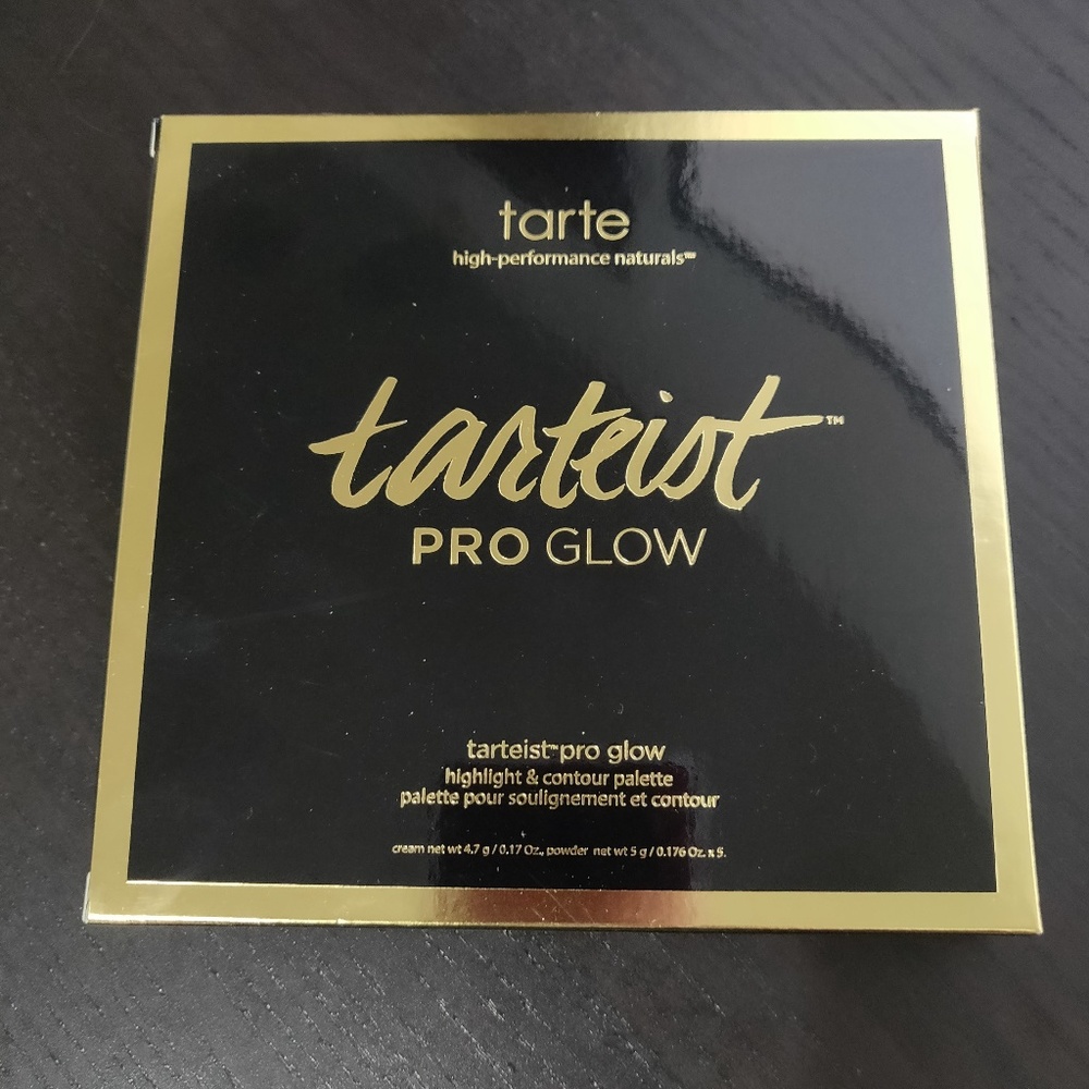 NWT Tarteist PRO Glow Highlight Contour Palette